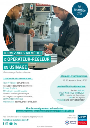 Flyer Opérateur régleur_2025