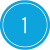 Icone chiffre 1 bleu site formation V4